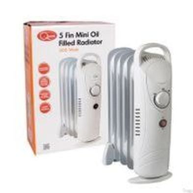 See more information about the 5 Fin Mini Oil Filled Radiator 500W